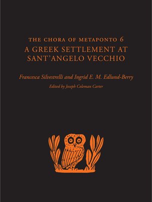 cover image of The Chora of Metaponto 6